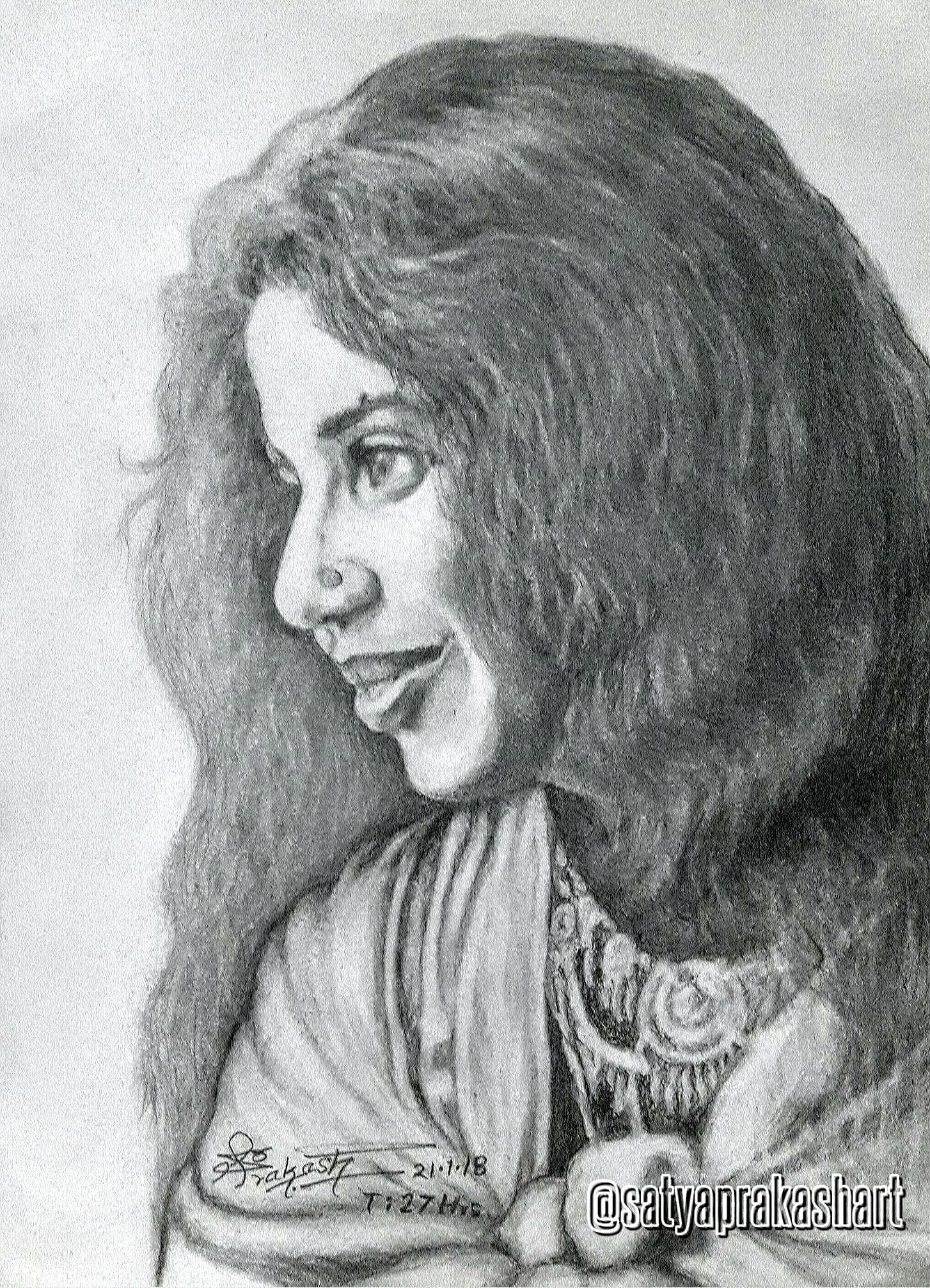 PORTRAIT OF MY WIFE by Satya Prakash